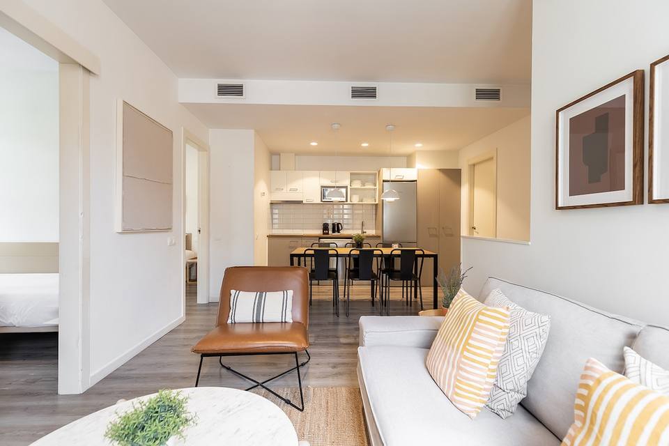 Modern equipped kitchen