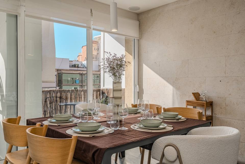 Comedor con detalles de diseño