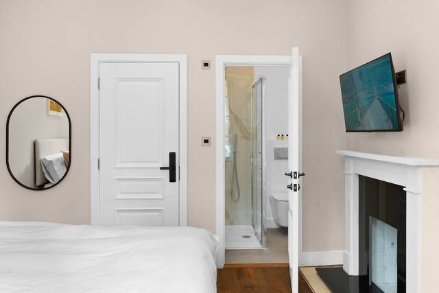 Zona de descanso e entretenimento com Smart TV