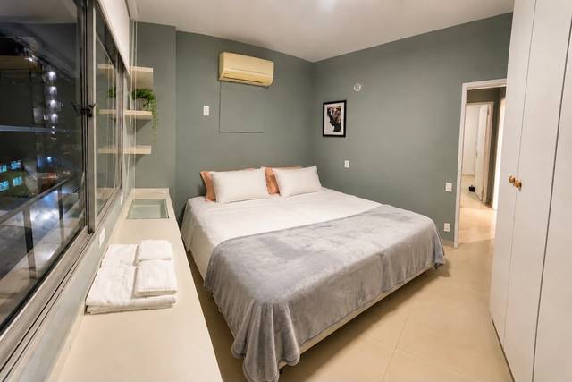 Moderno apartamento en Ipanema con piscina y sauna
