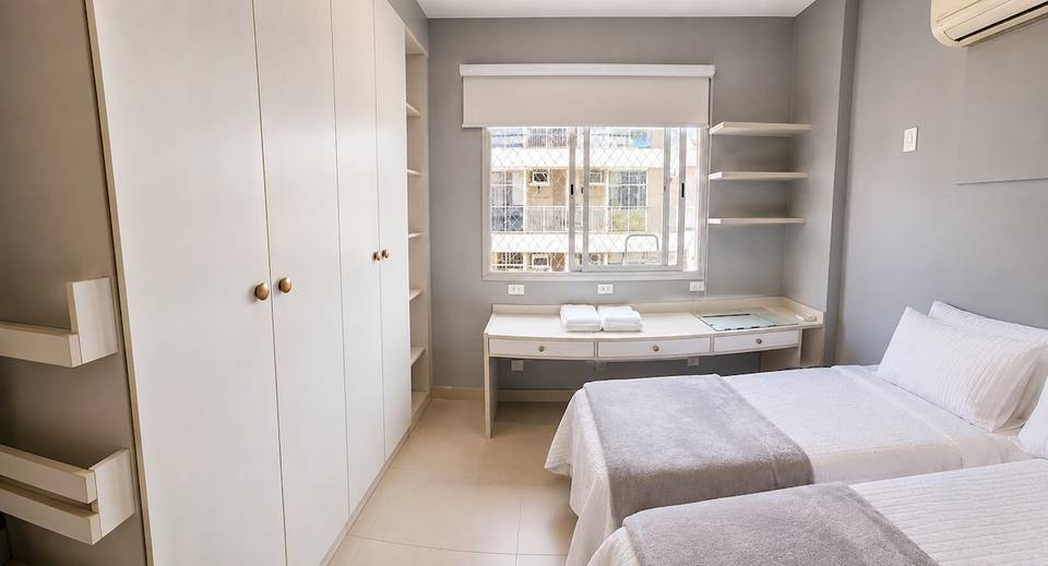 Moderno apartamento en Ipanema con piscina y sauna