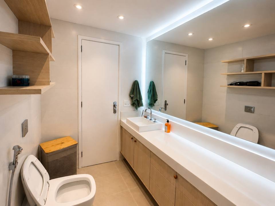 Moderno apartamento en Ipanema con piscina y sauna
