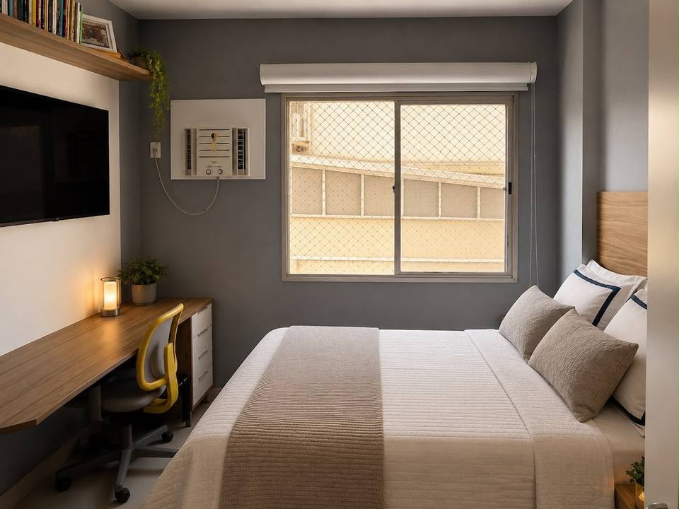 Moderno apartamento en Ipanema con piscina y sauna