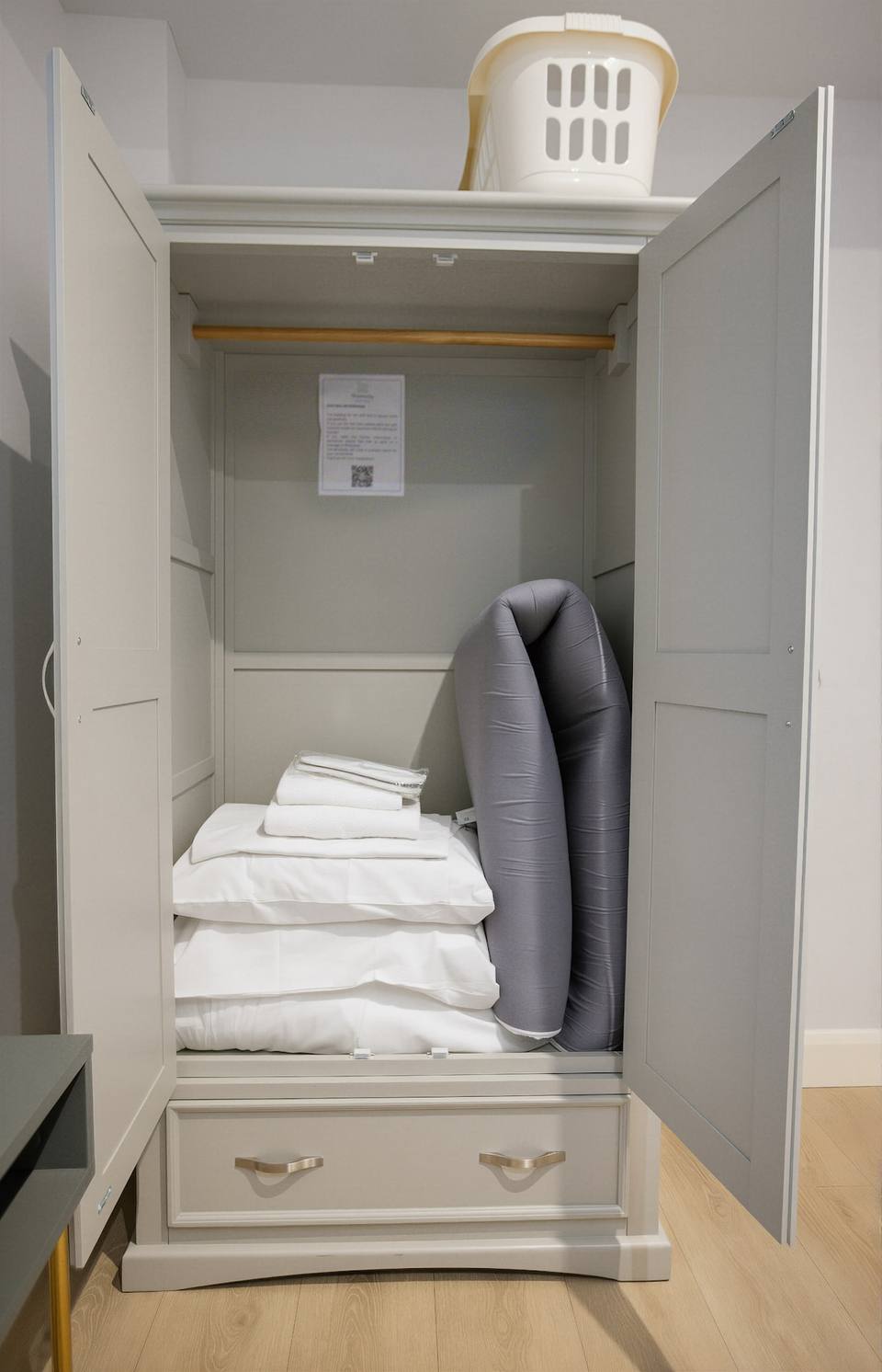 Bedroom equipped with quality linens
