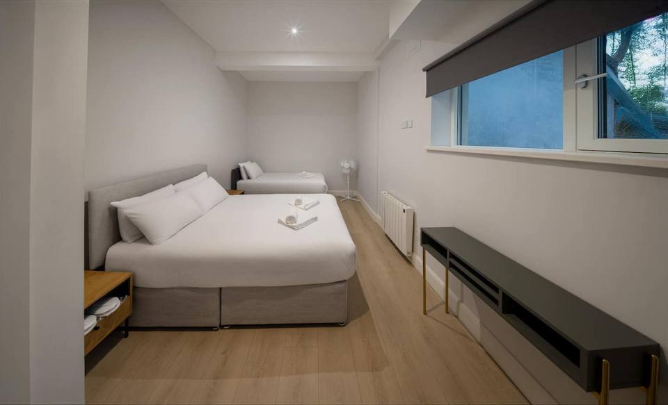 Storage space and careful details in the bedroom