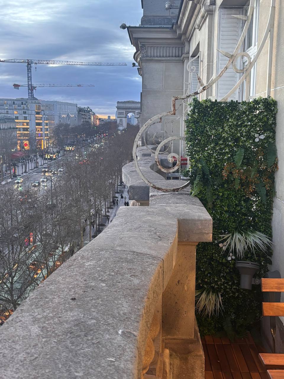 Luxury Eiffel Tower View Suite on Champs-Élysées
