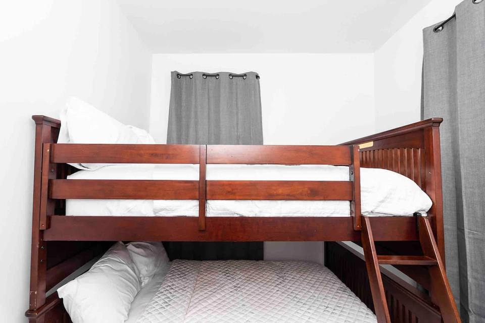 Segundo dormitorio con litera doble