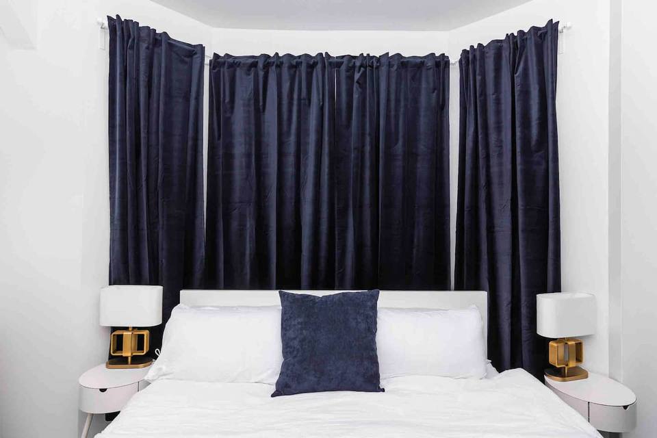 Dormitorio king, vista frontal