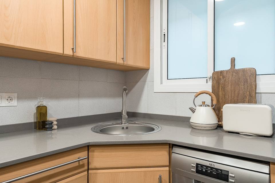 Cozinha moderna e funcional