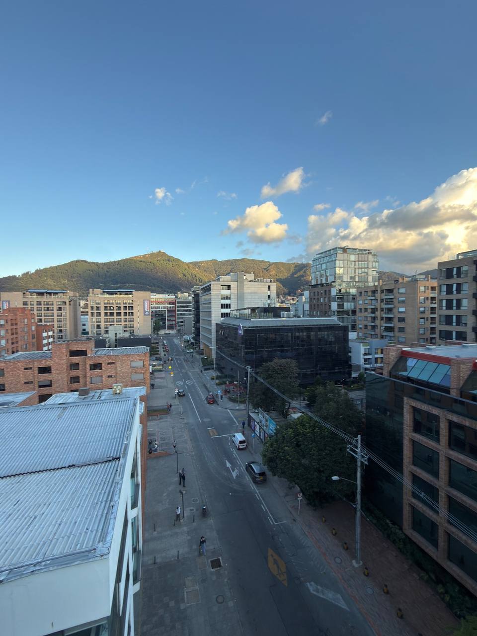 Spectacular views of Bogotá